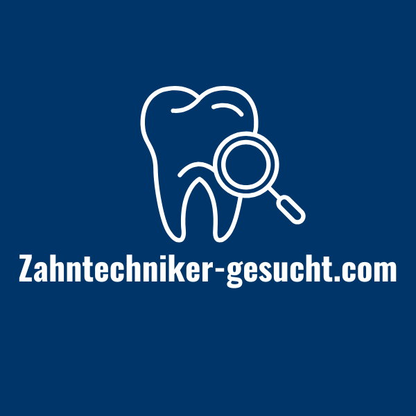 Zahntechniker gesucht logo blau