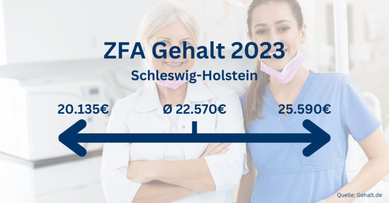 ZFA Gehalt Schleswig-Holstein 2023 - Gehälter Im Überblick